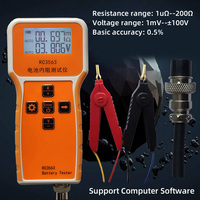 High-end sonda RC3563 o wysokiej precyzji opór wewnętrzny detektor prawdziwe cztery drutu AC bateria litowa realizacji litu kwas litu Tester akumulatora samochodowego 2